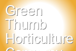 Green Thumb Horticulture Company