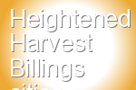 Heightened Harvest Billings