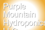 Purple Mountain Hydroponics LLC